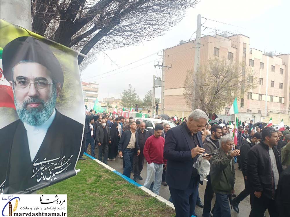 گزارش تصویری راهپیمایی روز قدس 1404 در مرودشت